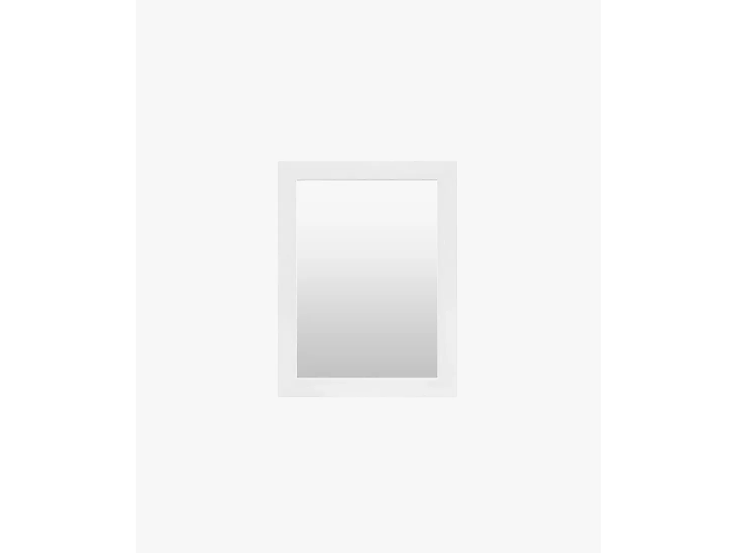Espejo de madera color blanco de 64x84cm - EIRA - DECOWOOD