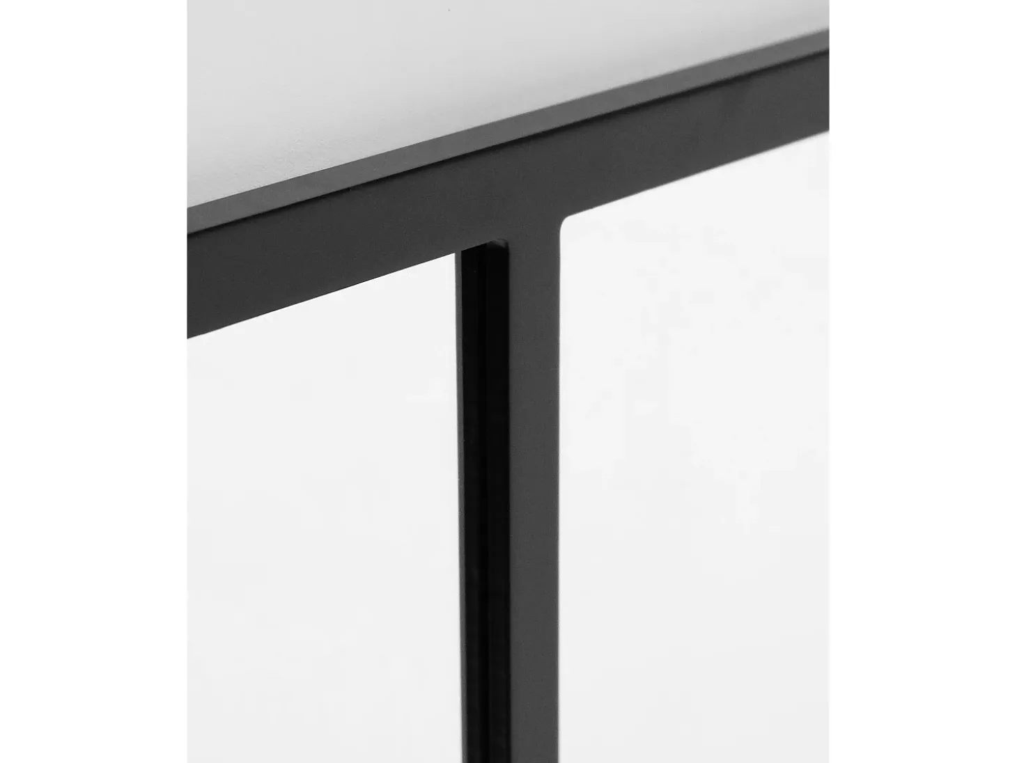 Espejo de madera color negro de 90x60cm - LISBOA - DECOWOOD