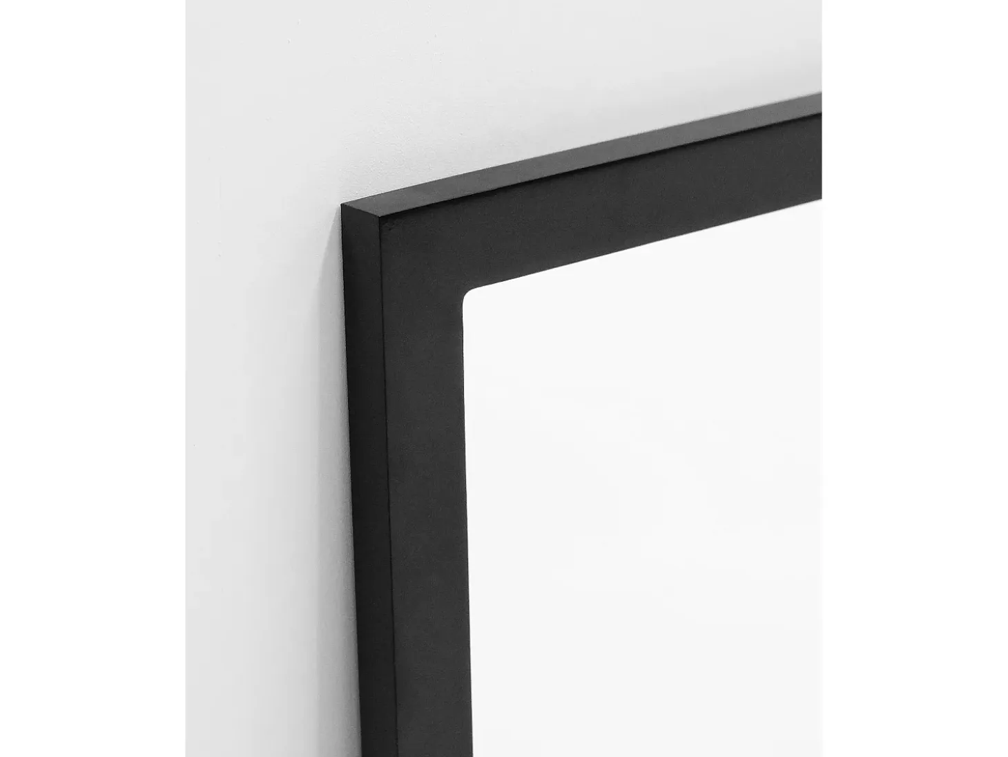 Espejo de madera color negro de 90x60cm - LISBOA - DECOWOOD