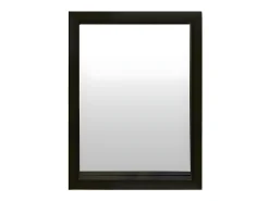 Espejo de madera color negro de 59x79cm - NÜI BOLD - DECOWOOD