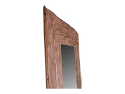 Espejo de madera de teca maciza GRENADE – L 101 × H 180 cm