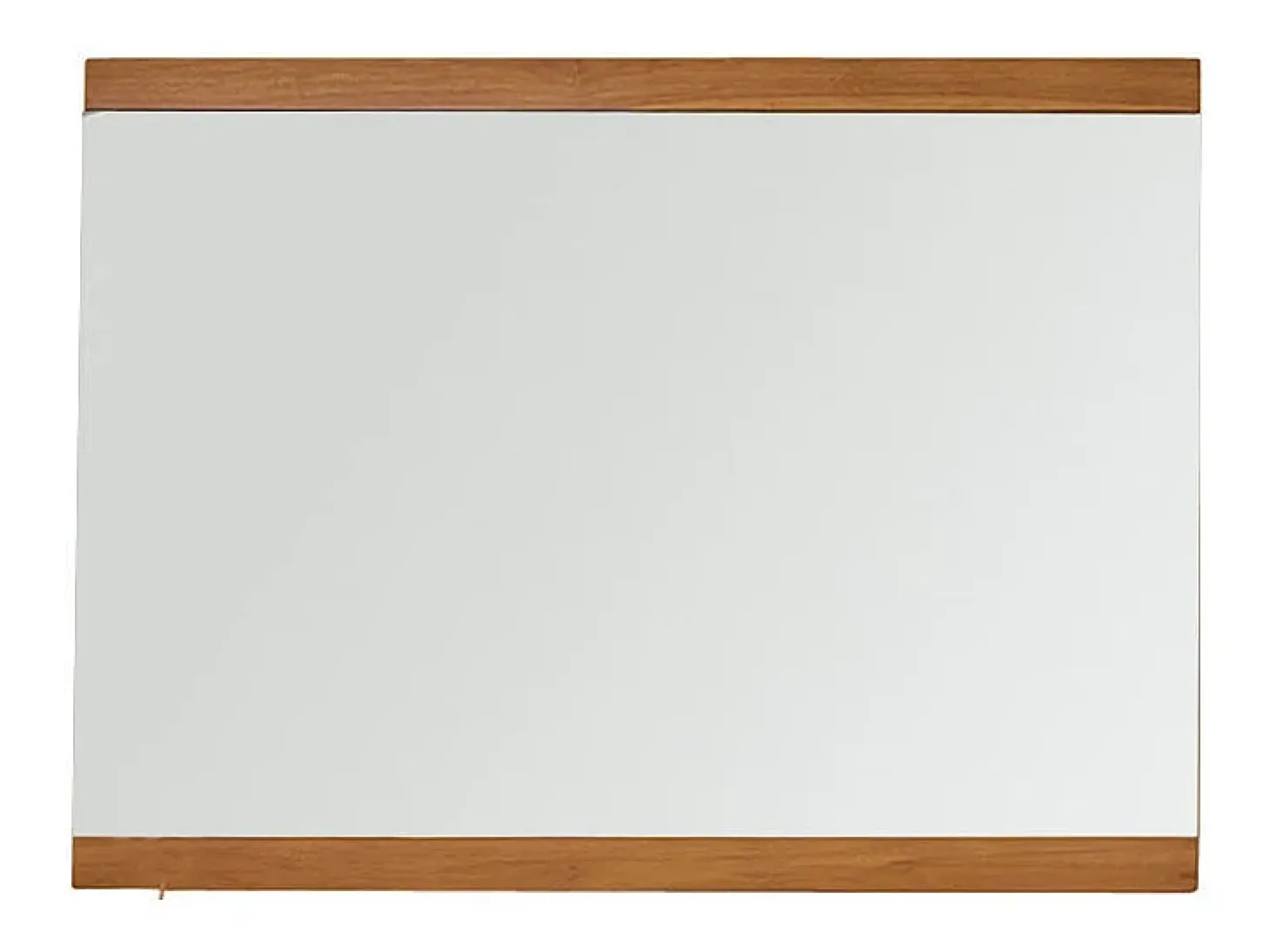 Espejo de madera de teca maciza recuperada de 80x60 cm