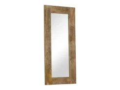 Espejo de madera maciza de mango 50 x 110 cm