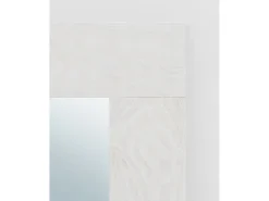 Espejo de madera maciza tono blanco de 165x65cm - IZAL - DECOWOOD