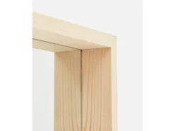 Espejo de madera maciza tono natural de 160x60cm - WALLS - DECOWOOD