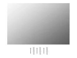 Espejo de pared 60 x 40 cm Cristal rectangular