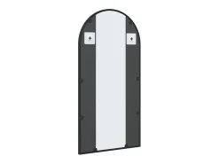 Espejo de pared arco de hierro negro 40x80 cm ES859260