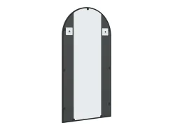 Espejo de pared arco de hierro negro 50x100 cm ES743315