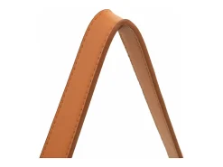 Espejo de pared con correa plateado 50 cm ES408067