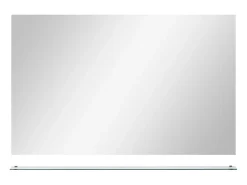 Espejo de pared con estante de vidrio templado 100x60 cm ES680690