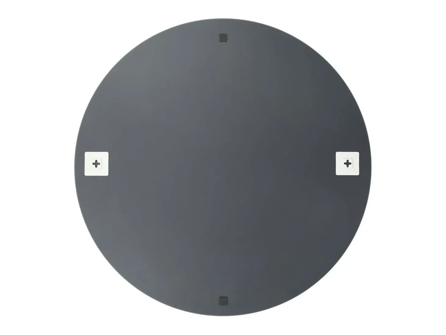 Espejo de pared con luces LED redondo de vidrio ES880948