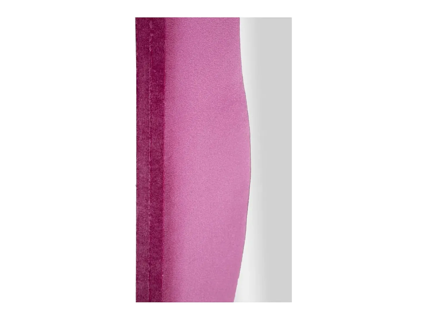 Espejo de pared con marco de terciopelo 160x60x4 cm Theodor - Fucsia