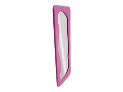 Espejo de pared con marco de terciopelo 160x60x4 cm Theodor - Fucsia