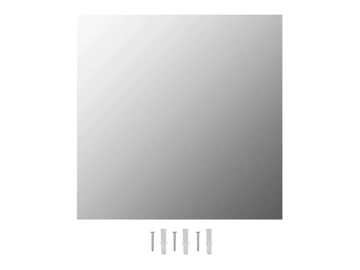 Espejo de pared cuadrado vidrio 60x60 cm ES317673