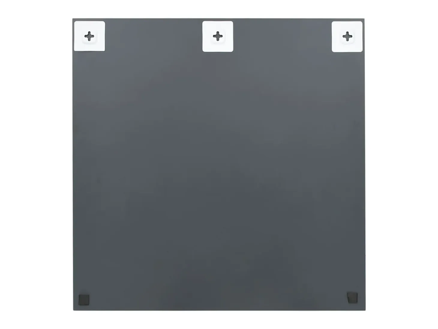 Espejo de pared cuadrado vidrio 60x60 cm ES317673