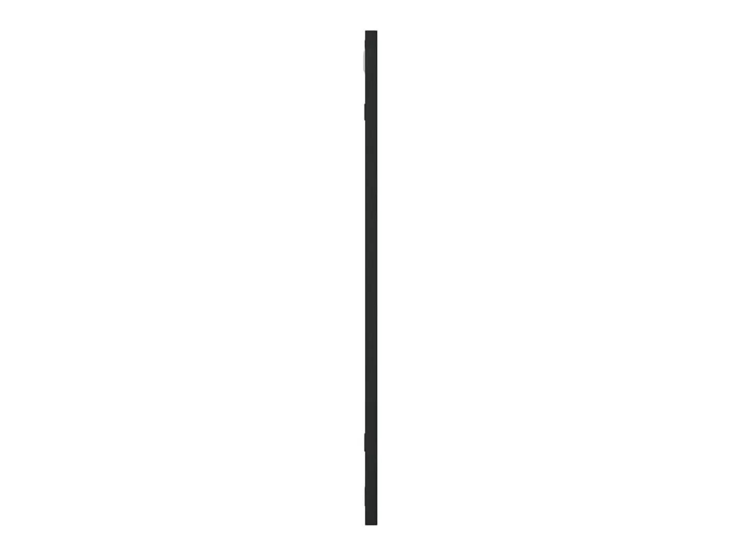 Espejo de pared cuadrado de hierro negro 60x60 cm ES652808