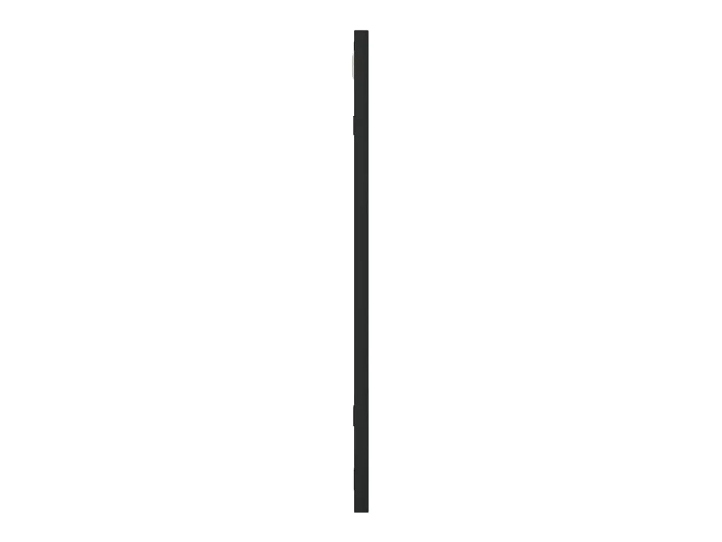 Espejo de pared cuadrado de hierro negro 50x50 cm ES480835