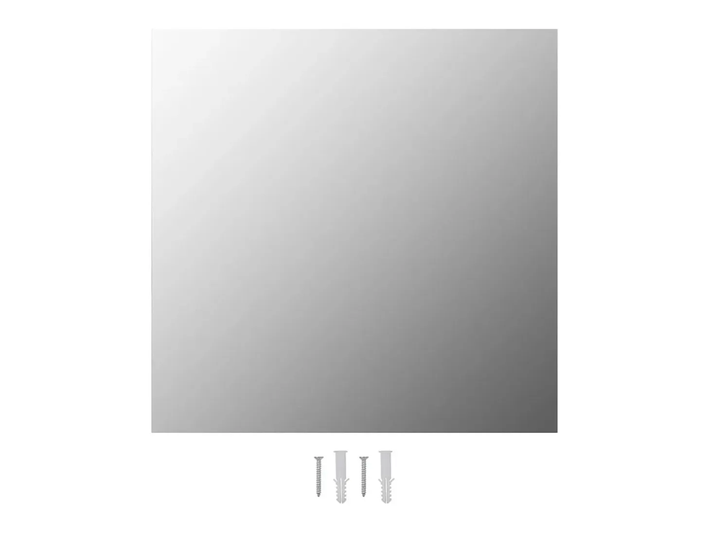 Espejo de pared cuadrado vidrio 50x50 cm ES982071