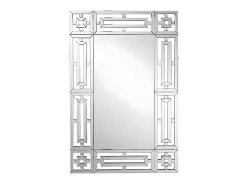 Espejo de pared de acero inoxidable - Ancho 120 x Alt. 80 cm - Plateado - LOAYE