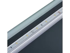 Espejo de pared de baño con LED y sensor táctil 100x60 cm ES763654