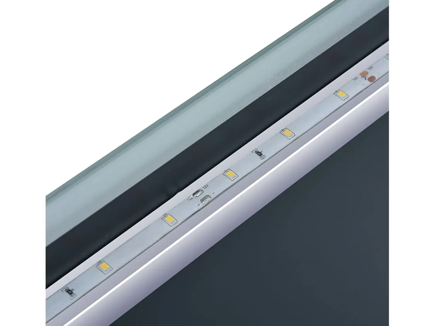 Espejo de pared de baño con LED y sensor táctil 100x60 cm ES763654
