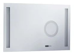 Espejo de pared de baño con LED y sensor táctil 100x60 cm ES763654