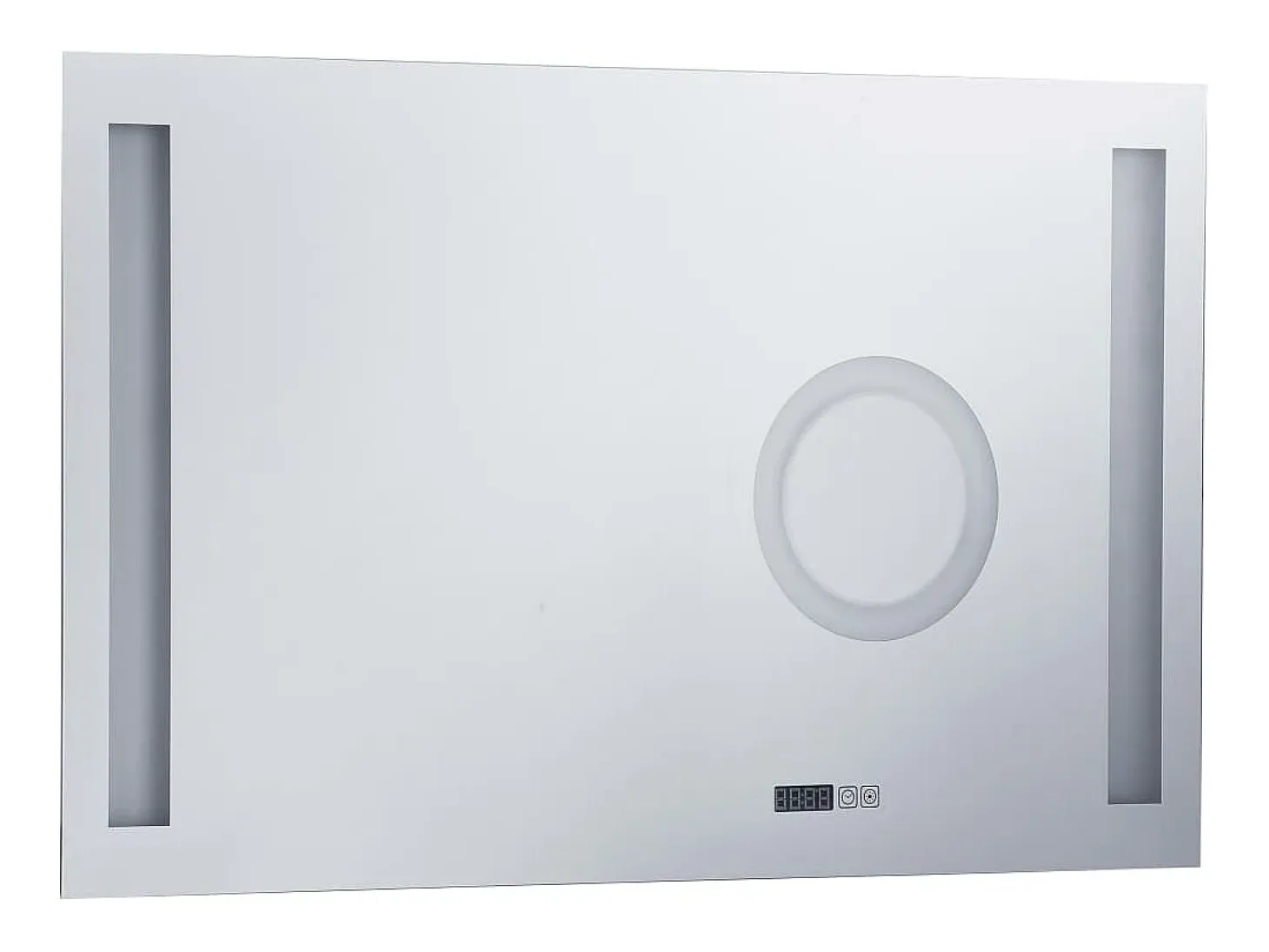 Espejo de pared de baño con LED y sensor táctil 100x60 cm ES763654