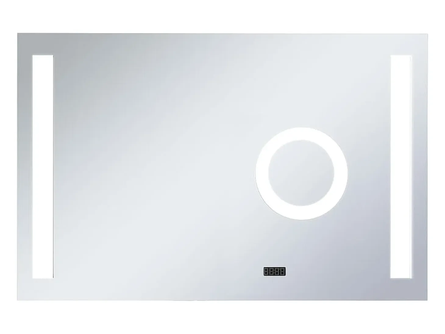 Espejo de pared de baño con LED y sensor táctil 100x60 cm ES763654