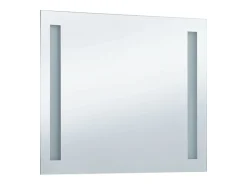 Espejo de pared de baño con LED 80x60 cm ES645245