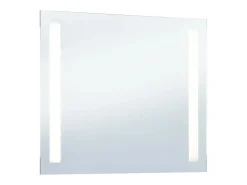 Espejo de pared de baño con LED 80x60 cm ES645245