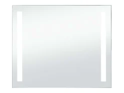 Espejo de pared de baño con LED 80x60 cm ES645245