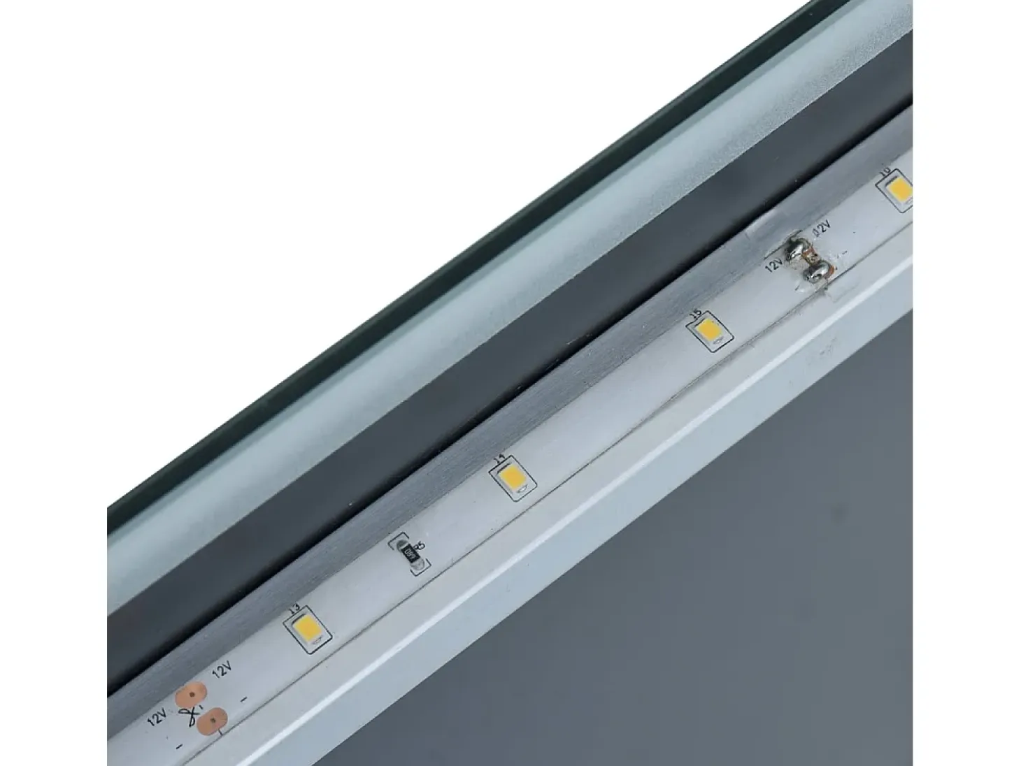 Espejo de pared de baño con LED 60x80 cm ES553648