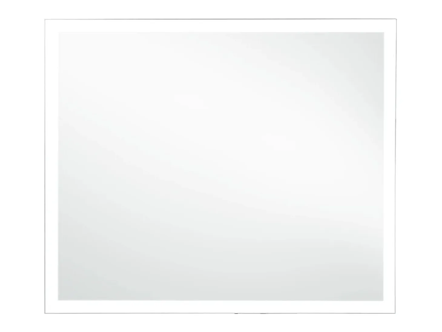 Espejo de pared de baño con LED 80x60 cm ES285174
