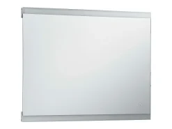 Espejo de pared de baño con LED y sensor táctil 80x60 cm ES617689