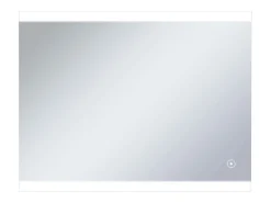Espejo de pared de baño con LED y sensor táctil 80x60 cm ES617689