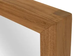 Espejo de pared de teca MCW-M75
