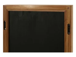 Espejo de pared de teca MCW-M75
