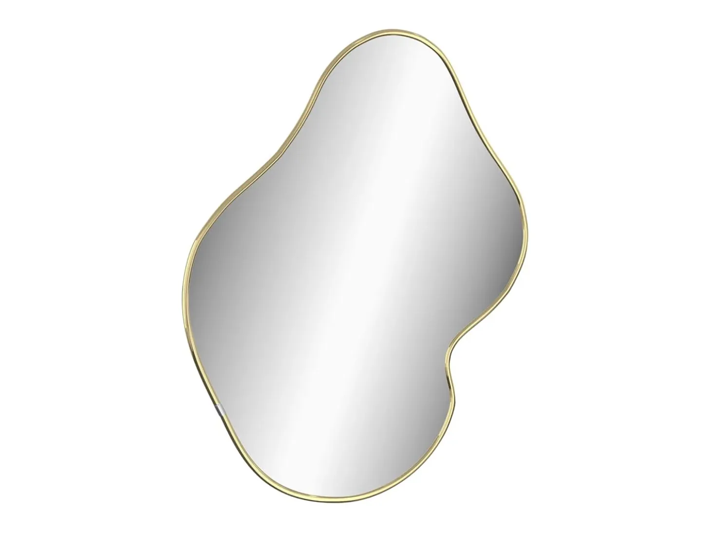 Espejo de pared dorado 60x50 cm ES390959