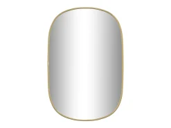 Espejo de pared dorado 60x40 cm ES164549