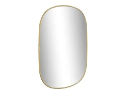 Espejo de pared dorado 60x40 cm ES164549