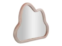 Espejo de pared en forma de nube con marco de terciopelo 90x60cm Cloud