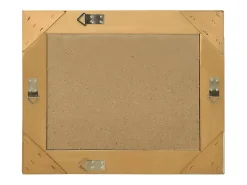 Espejo de pared estilo barroco dorado 50x40 cm ES883707