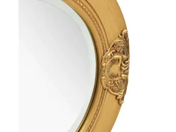 Espejo de pared estilo barroco 50 cm Dorado