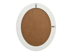 Espejo de pared estilo barroco 50x60 cm Blanco