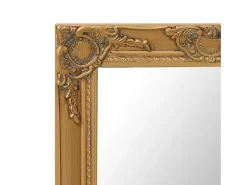 Espejo de pared estilo barroco 50x60 cm Dorado