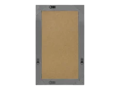 Espejo de pared estilo barroco negro 50x80 cm ES226418