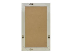 Espejo de pared estilo barroco 50x80 cm Plata