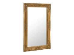 Espejo de pared estilo barroco 50x80 cm Dorado