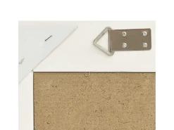 Espejo de pared estilo barroco blanco 50x60 cm ES268965