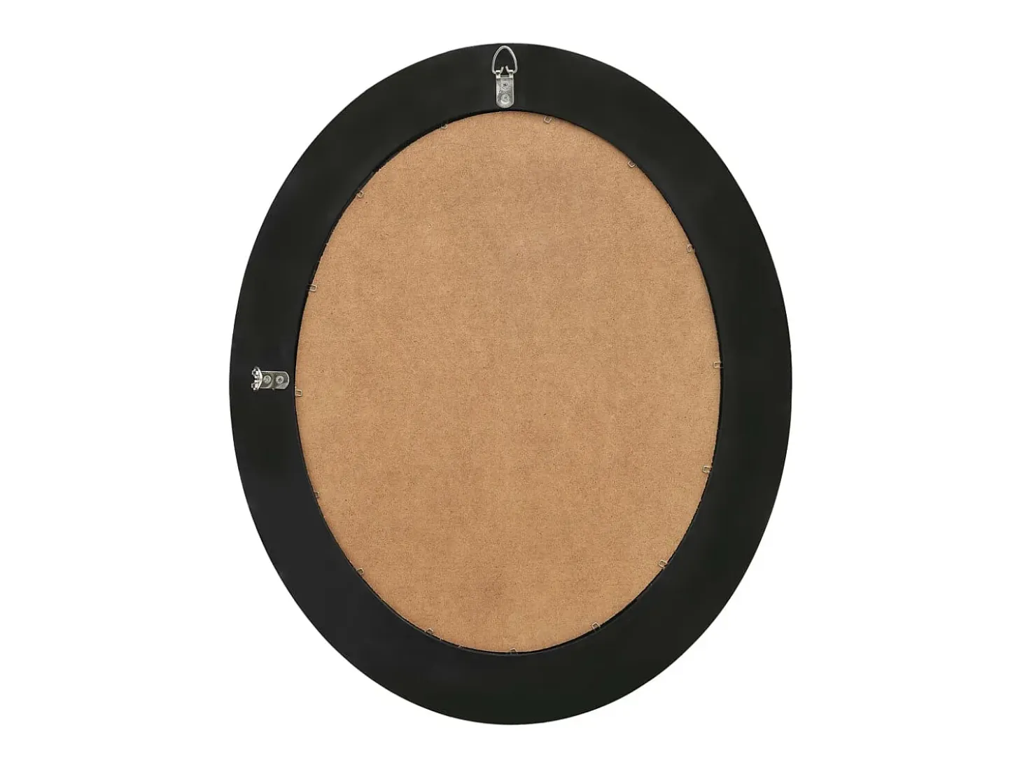 Espejo de pared estilo barroco 50x60 cm negro